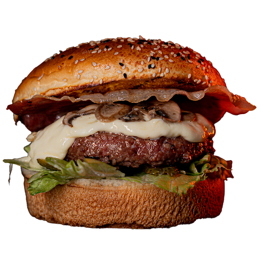 Mushroom Cheeseburger